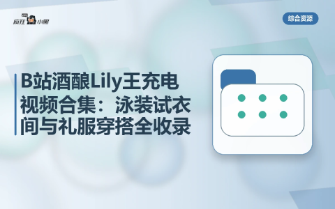 B站酒酿Lily王充电视频合集：泳装试衣间与礼服穿搭全收录