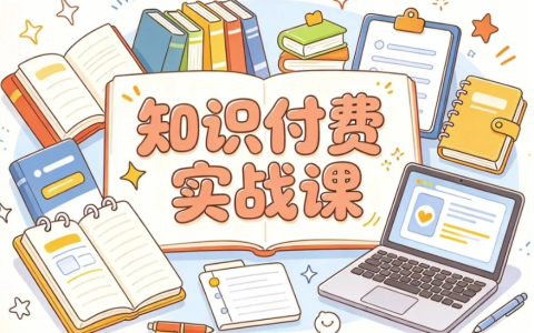 知识付费实战课，新手也能快速搭建变现体系