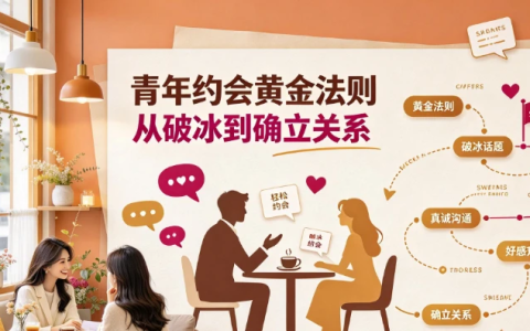 青年约会黄金法则 从破冰到确立关系