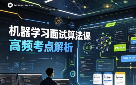 机器学习面试算法课